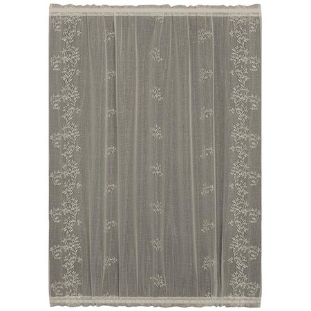 Heritage Lace Heritage Lace 8220X-4240DP Sheer Divine 42 x 40 in. Door Panel - Flax 8220X-4240DP